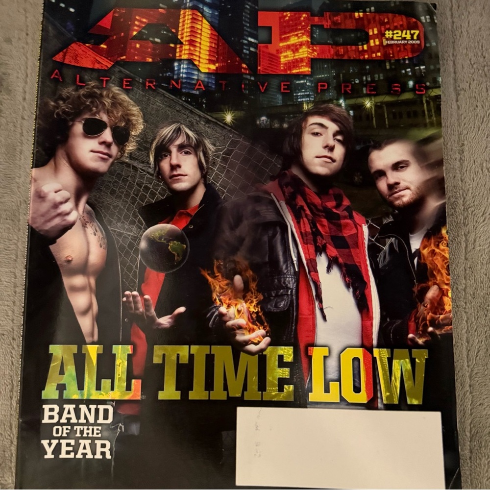 Alternative Press - All Time Low Cover
